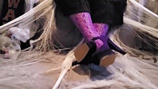 Submitting Your Soul To The Feet Of a Powerful Witch - Halloween POV