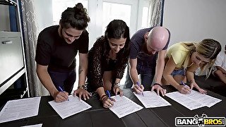 Porn casting surprise