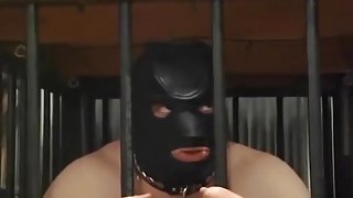 Dominatrix Kicks The Shit Out Of Gimp