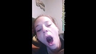 I can't stop drinking his cum!!