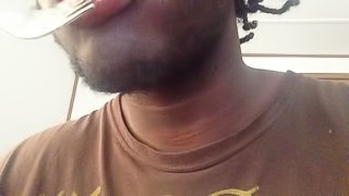 wet tongue fetish number 3 that day extreme drooling and spitting.