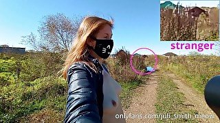 I met a stranger on a bottomless walk (Almost Caught😝)