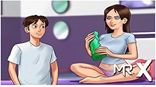 SummertimeSaga - pulled out a big toy BAD MONSTER E1 # 57