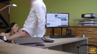 LOAN4K. Horny agent likes anal