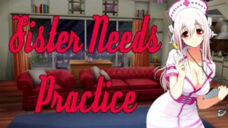 Medical student step sister practices on you