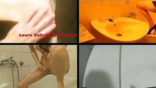 Squirting orgasm teen Laura pee everywhere - Laura Fatalle