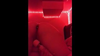 BBW SOLO magic wand and butt plug play