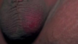 Blowing out cum on my glass table!