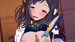 【にじさんじ 相羽ういは】相羽ういはがふたなりオナニーで絶頂するだけ