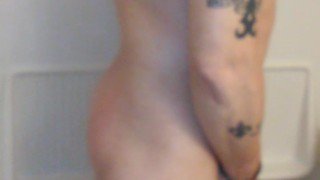 Slave Bitch being pissed on..