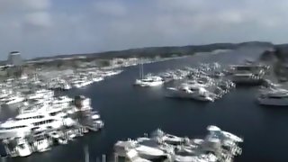 Lusty brunette and my cock