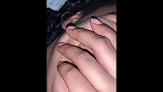 Wife pussy play eats the dick