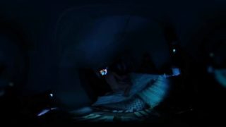 First test with a 360° camera 