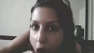 Pretty adorable brunette girlfriend and her quest for cock