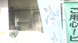 Beautiful Asian slut gets publicly sharked on the streets of Tokyo