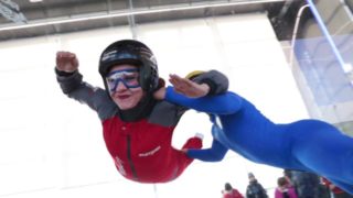 Dana Santo orgasmo in volo