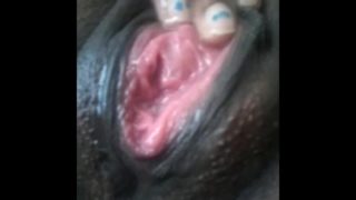 sexy ebony creams and squirt