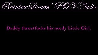 RainbowLioness' POV Audio You Throatfuck Me