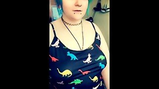 Flashing my neighbor playing with myself and asking them to come in