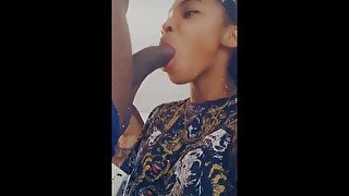 Sexy deepthroat bbc ebony teen