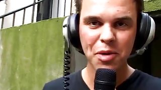 Horny black haired French babe sucking and fucking