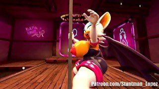 Stuntman Lopez - Rouge The Pole Dancer