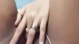 2 Fingers In My Little Asian Pusy Close Up