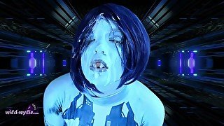 Halo Cortana Teasing, Sucking, Fucking, and Facial Clip Compilation