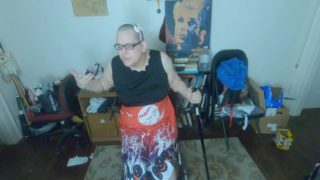 Naked Workout With My Walker