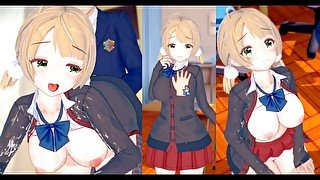 【エロゲーコイカツ！】VTuber しぐれうい3DCG巨乳アニメ動画(バーチャルYoutuber)[Hentai Game Koikatsu! Shigure Ui(Anime 3DCG Video)