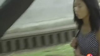 There is some dirt on your ass no panties sharking video