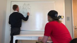 Teacher and Student Make It Through the Lesson Plan