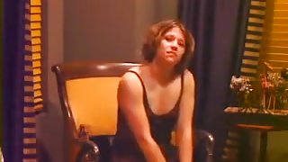 Diminutive sweetheart sucks strapon and receives screwed hard.