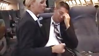 american stewardess handjob part 3