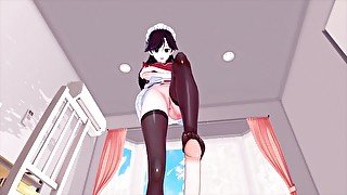 MAHOUKA KOUKOU NO RETTOUSEI MAID FUJIBAYASHI KYOUKO (3D HENTAI)