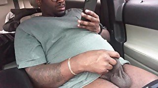 Using precum as lube on bbc