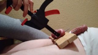 Friday ballbusting part 2. Clamp