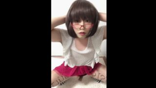 0026 Asian Sissysult transgirl Fucks her Anal with Dildo While cowgirl