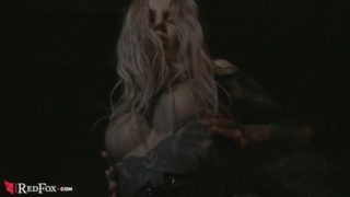 Red Fox Dancing Passionate Striptease in Lingerie - Soft Erotica