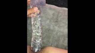 Trying out my new long friend.