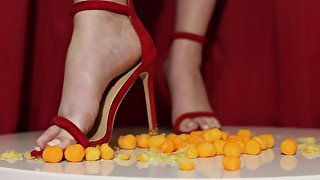 Stomping out 45 cheese balls