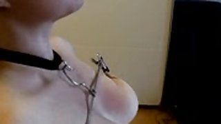 bulky redhead video5 whipped clamp lifted saggy meatballs