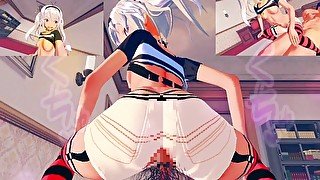 【にじさんじ 魔使マオ】おなじみの真央騎乗位を突くだけ