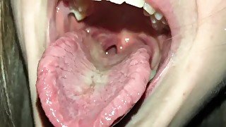 Sweet girl will swallow you alive  Vore Fetish   Giantess fetish