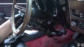 No Panties Pedal Pumping A Chevy Camaro SS 350