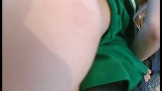 Golden-Haired babe rammed with jock