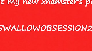 Ruda sip of sperm with pins