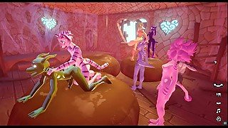 Just In Slime [SFM Hentai game] Ep.1 raw anal with a wet dickgirl slut