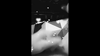 Trying to rub one out late at night masturbation in my bedroom got horny