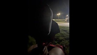 GETTING HEAD FROM DL ATHLETE IN PUBLIC